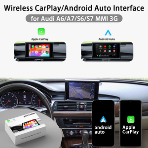 2012 - 2018 A6 A7 S6 S7 Auto ElectronicsワイヤレスApple CarPlay <span class=keywords><strong>Android</strong></span> Audi Auto Integrationキット用自動改造2012-2018 - Product Image 5