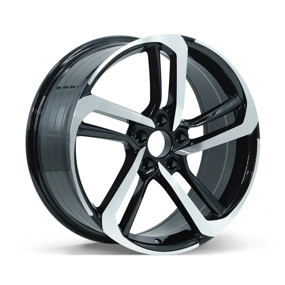 DX218 Custom Alloy Wheels 15 16 17 18 19 Inch Matt Black Hoops Car Rims