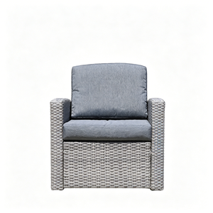 Set di 4 Pezzi di <span class=keywords><strong>Mobili</strong></span> da Giardino in Rattan, Divano in Rattan per Esterni, Arredamento da Patio in Rattan - Product Image 6