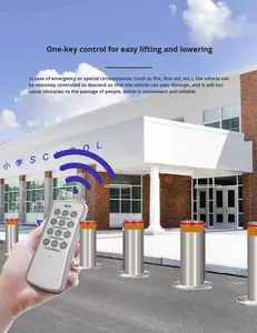 Venta Directa de Fábrica OEM/ODM, Columna Hidráulica Retráctil Automática de Acero Inoxidable para Estacionamiento, Utilizada en Hospitales y Escuelas - Product Image 1