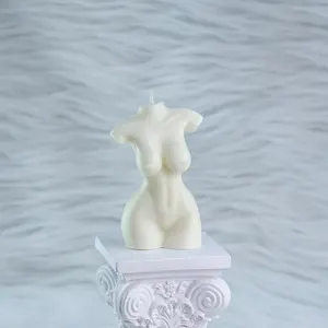 Art Candle Female Body Soy Wax Candle Aromatic Decorative Candles For Home Decoration Valentine's Day Gift For Girlfriend