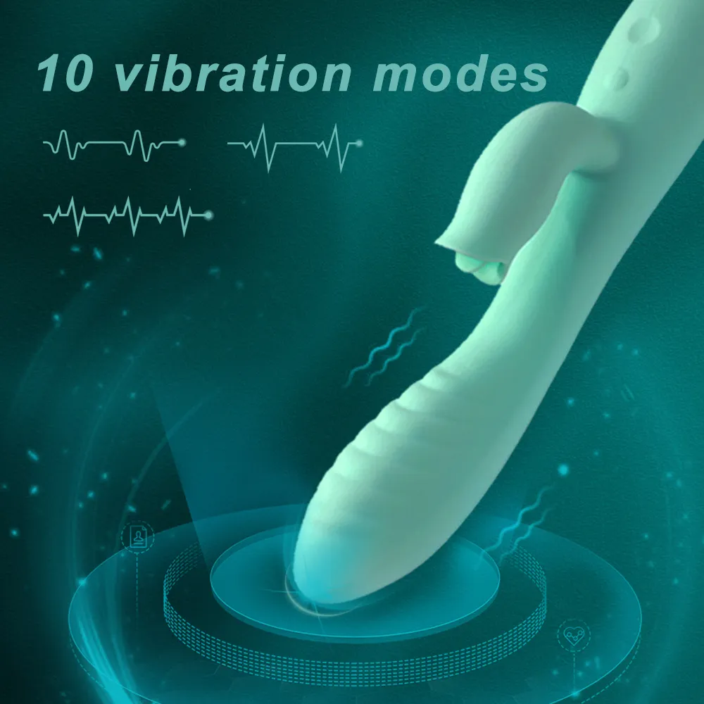 Vibrations aktivierte LED Light Industry Feeder Handels bilder von Dildos Körper massage maschine Vibrieren lecken Vibrator für Frauen