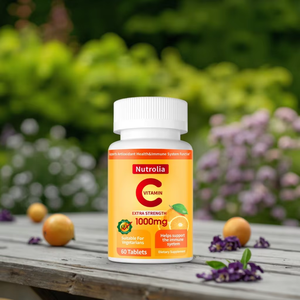 Toptan OEM özel etiket C vitamini tabletler yetişkinler için bağışıklık sağlığı için organik vitamini takviyesi güzellik ürünü GMP fabrika - Product Image 1