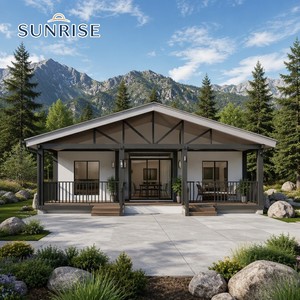 บ้านสำนักงานเคลื่อนที่แบบถอดประกอบได้ รุ่นประหยัด SUNRISE  สำเร็จรูปจากตู้คอนเทนเนอร์ เหมาะสำหรับสำนักงานขนาดเล็ก - Product Image 1