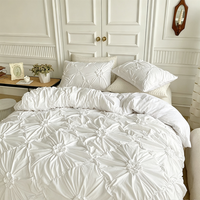 Parures de lit unies haut de gamme inaltérables – Collections personnalisées pour lits Queen et King Size – Ensemble 3 pièces avec taies d'oreiller et housse de couette