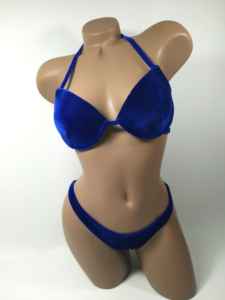 महिलाओं के लिए नई वेलवेट बॉडीबिल्डिंग पोज़िंग सूट प्रतियोगिता बिकनी एनपीसी आईएफबीबी डब्लूएफबीबी - Product Image 6