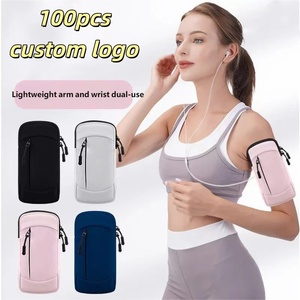 Brazalete Deportivo Impermeable con Logotipo Personalizado, Soporte para Teléfono con Pantalla Táctil de 7 Pulgadas, Compatible, Ligero, Resistente al Sudor, para Teléfonos de hasta 7 Pulgadas - Product Image 1