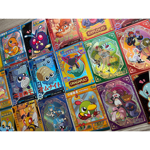 Hộp Booster Pokemon tiếng Anh phiên bản đầu tiên năm 1999, bộ đồ chơi giả hóa hóa thạch rừng, bán buôn - Product Image 5