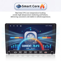 Lecteur multimédia MP5 pour voiture HD 9 pouces avec Carplay sans fil, Android Auto, FM AM RDS, vidéo 1080P, autoradio stéréo