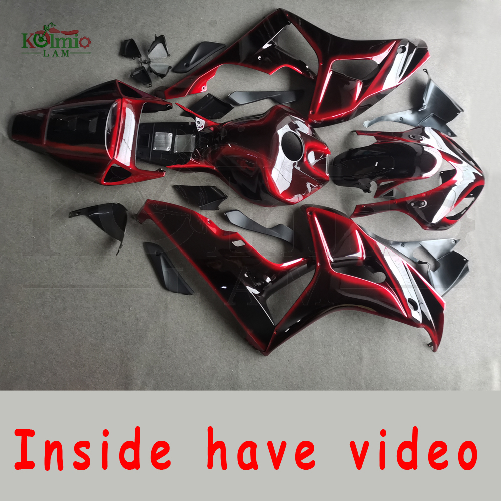 Honda için fit CBR1000 CBR 1000 RR 2006-2007 için motosiklet kaporta kiti ABS enjeksiyon plastik kapak