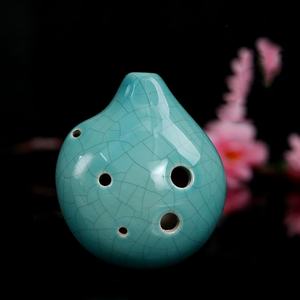 Ocarina Profesional de Cerámica de 6 Orificios en Tono Alto C, Instrumento Musical de Venta Caliente para Aprendizaje Escolar y en Tiendas de Música - Product Image 3