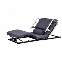 Lit inclinable réglable pour femmes enceintes, chambre d'hôtel, lit de massage électrique avec télécommande, housse de matelas lavable