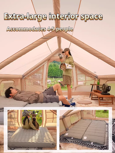 12 ㎡   Tienda de Campaña Inflable de Lujo para Exteriores, Tienda de Campaña de Lona para Acampar al <span class=keywords><strong>Aire</strong></span> Libre, Venta al por Mayor en Dubái - Product Image 2