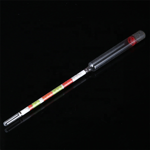 Scala tripla Idrometro 3 Scala Tester Auto di Vino Prodotta Zucchero Alcool Tester di Misura Per La Casa Birra bottiglia di Birra di Vino Alcol Test - Product Image 4