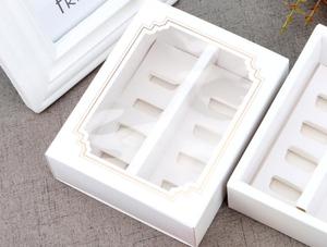 Caja de Embalaje para Macarons Personalizada al por Mayor con Ventana para Pastelería, Tienda de Galletas y Pasteles, MOQ de 100 Piezas - Product Image 3