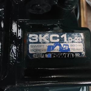 Conjunto de motor completo reacondicionado original 3KC1D-03 para excavadora - Product Image 3