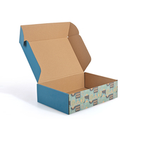 Fabrication en gros d'emballages de vêtements personnalisés en carton, conception personnalisée, boîtes d'expédition personnalisées avec logo