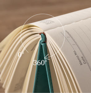 Carnet de notes de bureau professionnel A5 à couverture en cuir de qualité supérieure, personnalisé avec logo, magnétique, épaissi, double face - Product Image 3