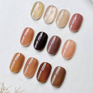Vernis à ongles AILANUO haute résistance, 12 couleurs, brun foncé, base coat, emballage en vrac, personnalisation OEM, flacon privé - Product Image 2