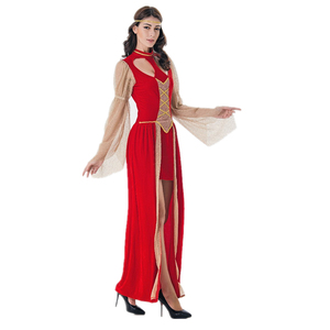 Vestido renacentista medieval para mujer adulta, <span class=keywords><strong>disfraz</strong></span> de <span class=keywords><strong>princesa</strong></span> - Product Image 4