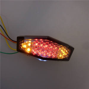 Phare LED pour moto, feux arrière de moto, feux de freinage, lumière LED multifonction - Product Image 6