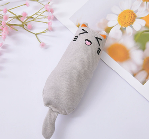 Catnip Cat Toy Plush Cartoon <strong>Kitten</strong> Chew Toy Soft Bite-Resistant Interactive Teething Toy for Indoor Cats - Product Image 4