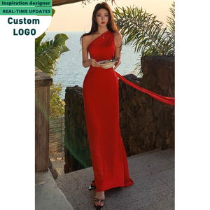 Nouvelle collection été 2025 : Robes longues élégantes asymétriques de créateur pour femme, qualité supérieure - Product Image 6