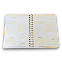 Offre Spéciale : Journal de Gratitude à Spirale Personnalisé en Usine, Impression de Planners Budgétaires, Logo Couleur Personnalisé