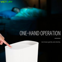 Soft Close Anti-geur Afvalbakken 12L Prullenbakken Hygiënebak Toilet Afvalbak Plastic Afvalbak voor Keuken Badkamer Slaapkamer
