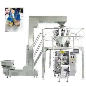 Vffs Multihead Weigher Fruit And Vegetable Cherry Tomatoes Packing Machine Baby Carrots Packing Machine Automatic