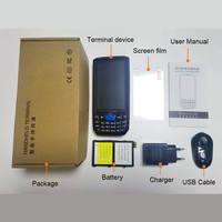 Rugline PDA Industrial Portátil con Sistema Operativo Android 13, 4G+64G, Escáner de Códigos de Barras 1D y 2D, NFC, RFID, Comunicación Wi-Fi para Escaneo de Pasaportes