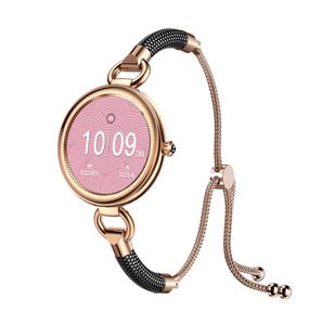 Relojes inteligentes redondos de moda para mujer HKSF W01, elegantes pulseras. - Product Image 5