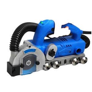 Macchina per la rimozione di fughe di piastrelle di terza generazione, elettrica, di grado industriale, 220V, con sistema di raccolta automatica della polvere, lama da 1,2 mm, strumenti per giunti di piastrelle in ceramica - Product Image 1
