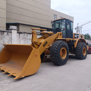 Cargador frontal usado CAT 966H 93HP Maquinaria de ingeniería de carga nominal de 6 toneladas con fuerte rendimiento - Product Image 4