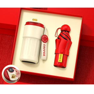 Set Regalo Aziendale Promozionale 2026, Articoli Regalo, Tazza Termica, Ombrello con Ventilatore, Set Regalo per Donne - Product Image 6