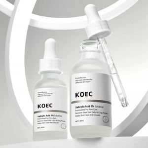 KOEC acido salicilico soluzione di 2% siero formulato per la cura dei pori rimuovere le cellule morte della pelle zinco idratante con collagene, leviga la pelle - Product Image 2