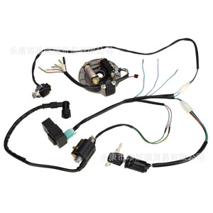 Arnés de cableado de arranque a patada para motocicleta todoterreno Zhennerui 110 125 140cc con bobina para reparación y reemplazo - Product Image 3