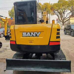 Excavadora de cadenas Sany SY60C Pro usada de alta calidad en venta, maquinaria de movimiento de tierras de alta eficiencia, motor y bomba principales, 6 toneladas - Product Image 2