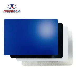 Popular Alucobond ACM Facade Plastic Plate For Cladding Wall Fireproof Mirror For Advertising Board Aluminum Composite Panel