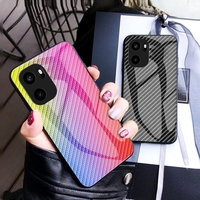 Étui de protection pour téléphone portable en verre trempé à dégradé de couleur de luxe, TPU souple, PC rigide pour OnePlus ACE6 ACE 6 5G