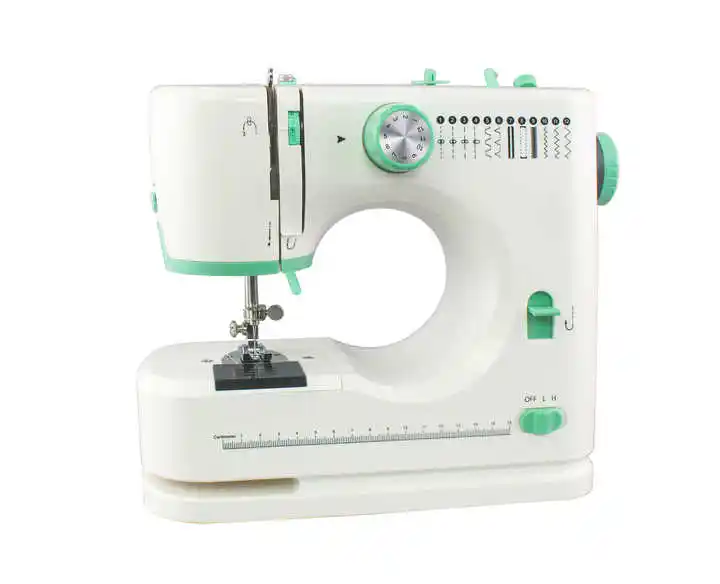 QiKe-máquina de coser eléctrica zigzag para el hogar, mini máquina de coser manual industrial, QK-520, precio sorpresa