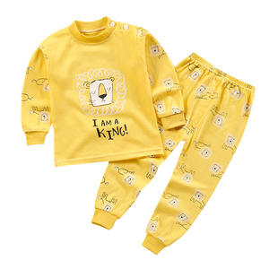 Amben 2021 Nueva Colección de Ropa para Bebés al por Mayor, Conjuntos de Ropa para Bebés 100% Algodón, Pijamas Casuales de Invierno para Niños, Ropa de Manga Larga - Product Image 3