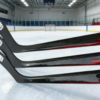 Bâton de hockey sur glace en fibre de carbone haute performance, monobloc, senior, courbe P28, flex 77/87, léger, durable, 380g, professionnel