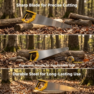 Sierra de mano Premium Sharp DC 1004, hoja de acero resistente al desgaste, agarre que ahorra esfuerzo para recortes agrícolas y carpintería doméstica - Product Image 3