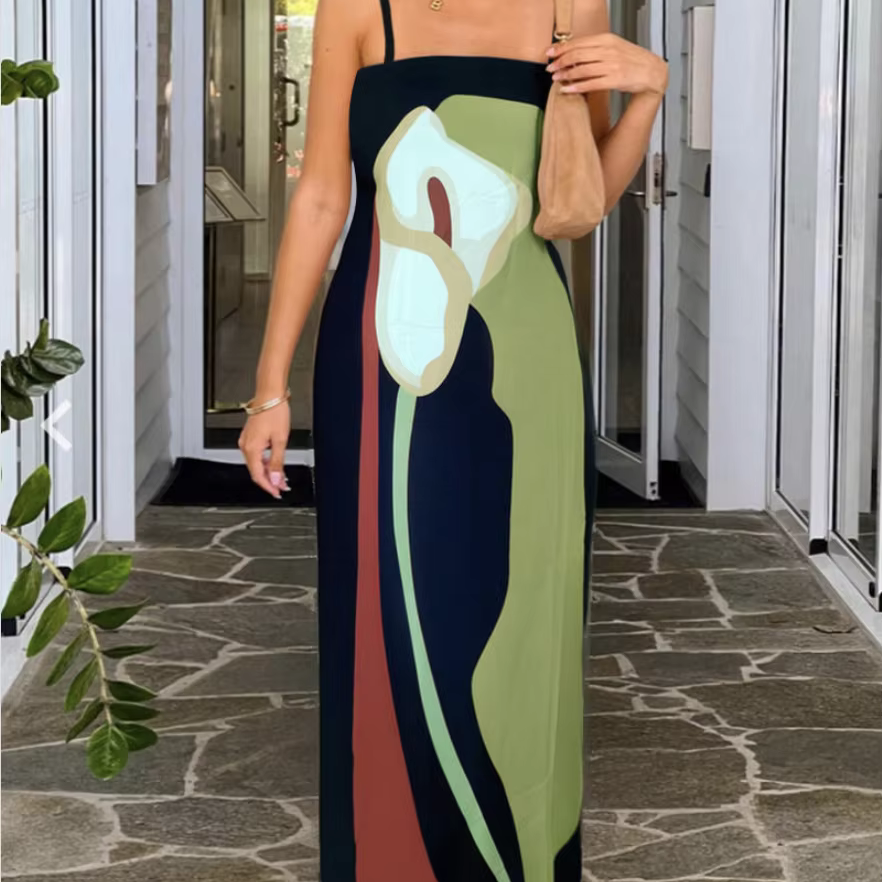 Spaghetti Strap Dresses - Elegant & Casual Women's Fashion