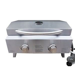 Hyxion Parrilla <span class=keywords><strong>de</strong></span> gas parrilla pequeña para <span class=keywords><strong>balcon</strong></span> parrillas para barbacoas en acero inoxidable malla antiadherente para barbac - Product Image 5