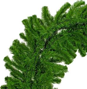 Venta al por mayor precio de fábrica personalizado adornos navideños 60cm CORONA DE Navidad artificial comercial - Product Image 3