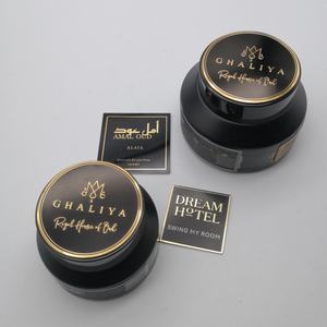 Etiquetas Metálicas Adhesivas Impermeables de Lujo OEM para Cosméticos, Etiqueta de Aluminio para Botellas de Perfume, Logotipo Personalizado, Embalaje en Cartón - Product Image 1