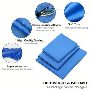 Microfiber Sport Towel Custom Logo Oversize Quick Dry Microfiber <b>Beach</b> Towels Swim <b>Beach</b> Towel <b>Beach</b> <b>Blanket</b> - Product Image 2