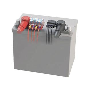 Bloc de fusibles ARL 5024 4 circuits 32V 100A ATO/ATC, lame ST, kit de montage sur borne de batterie pour les performances automobiles - Product Image 1